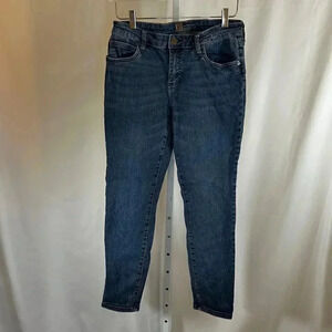 Kut from Kloth Size 6 Jeans Denim Blue Slight Distressing